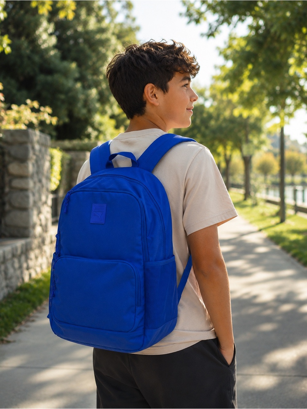 Puma Blue Backpack - Puma Casual